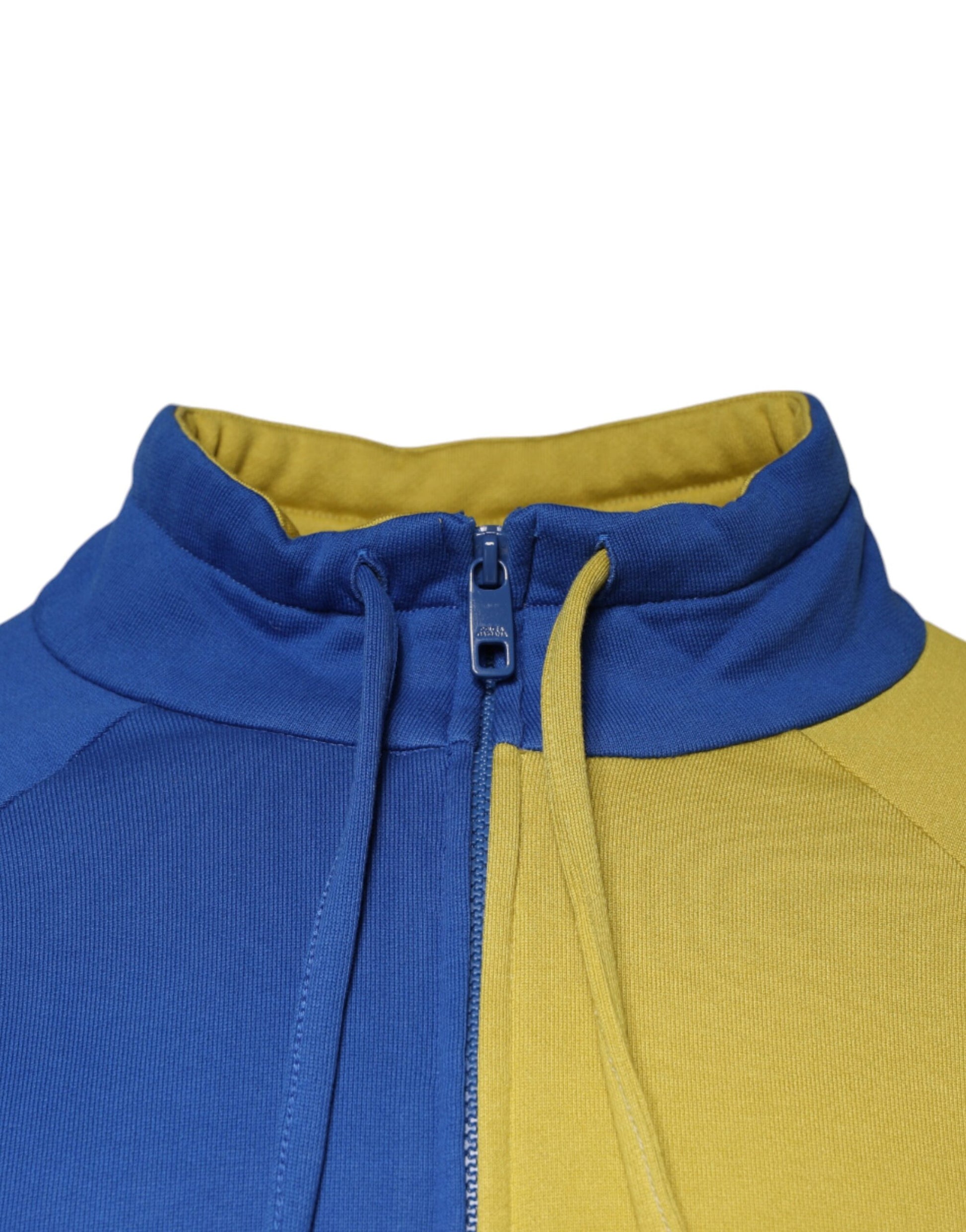 Dolce & Gabbana Multicolor Patchwork Men Sweatshirt Sweater Dolce & Gabbana