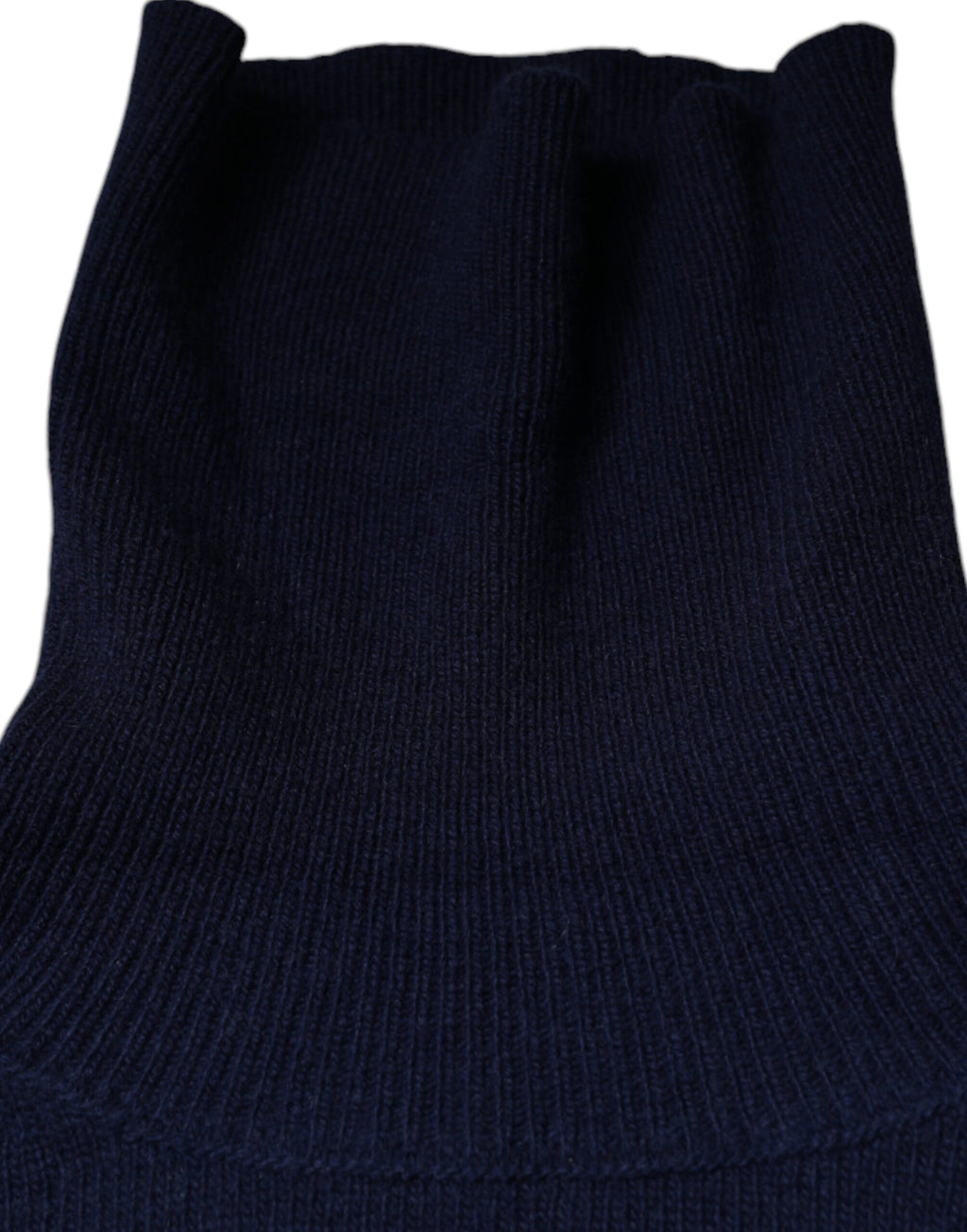 Dolce & Gabbana Blue Wool Knit Turtleneck Pullover Sweater - Eljoys Fashion 