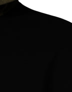 Dolce & Gabbana Black Camouflage Hooded Sweatshirt Sweater - Eljoys Fashion 