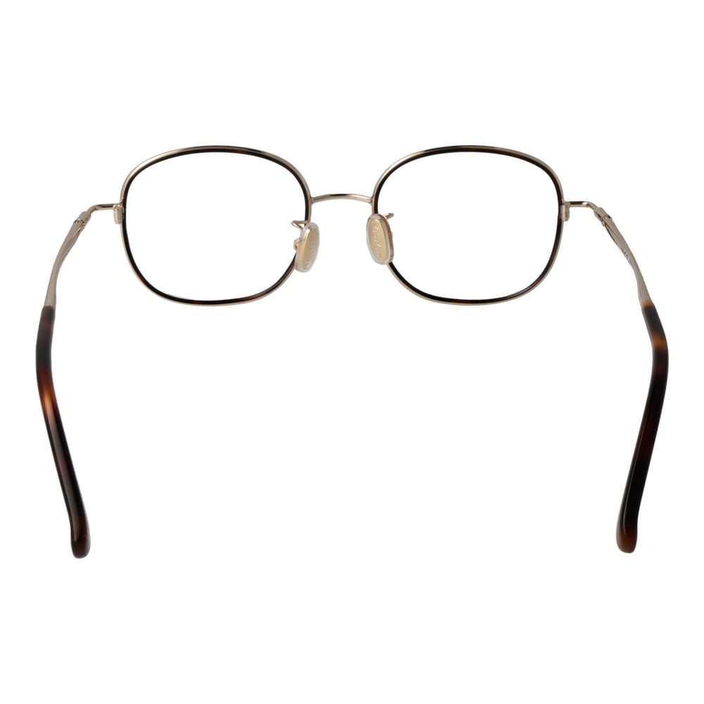 Max Mara Brown Metal Glasses Frames