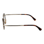 Max Mara Brown Metal Glasses Frames