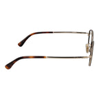 Max Mara Brown Metal Glasses Frames