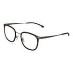 Hugo Boss Brown Stainless Steel Glasses Frames