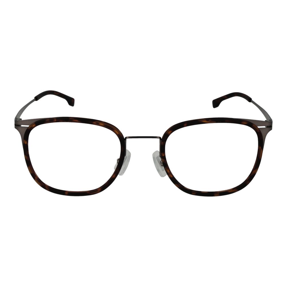 Hugo Boss Brown Stainless Steel Glasses Frames