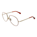 Max Mara Orange Metal Glasses Frames