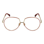 Max Mara Orange Metal Glasses Frames