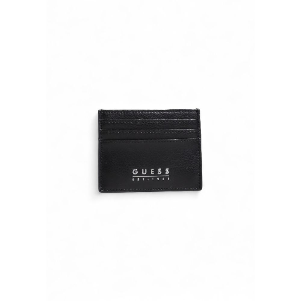 Guess Black Leather Cardholder Guess