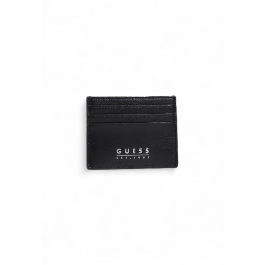 Guess Black Leather Cardholder Guess