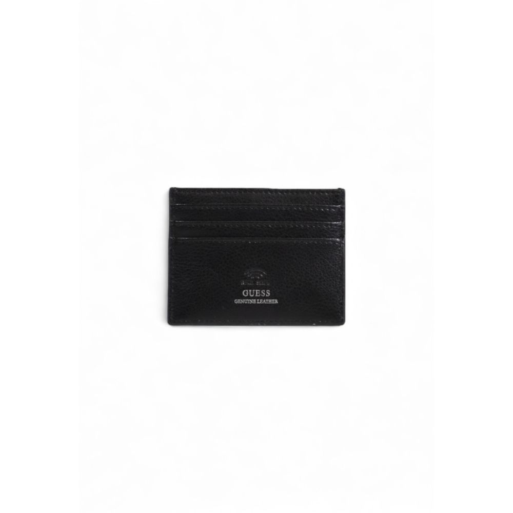 Guess Black Leather Cardholder Guess