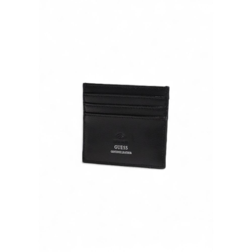 Guess Black Leather Cardholder Guess