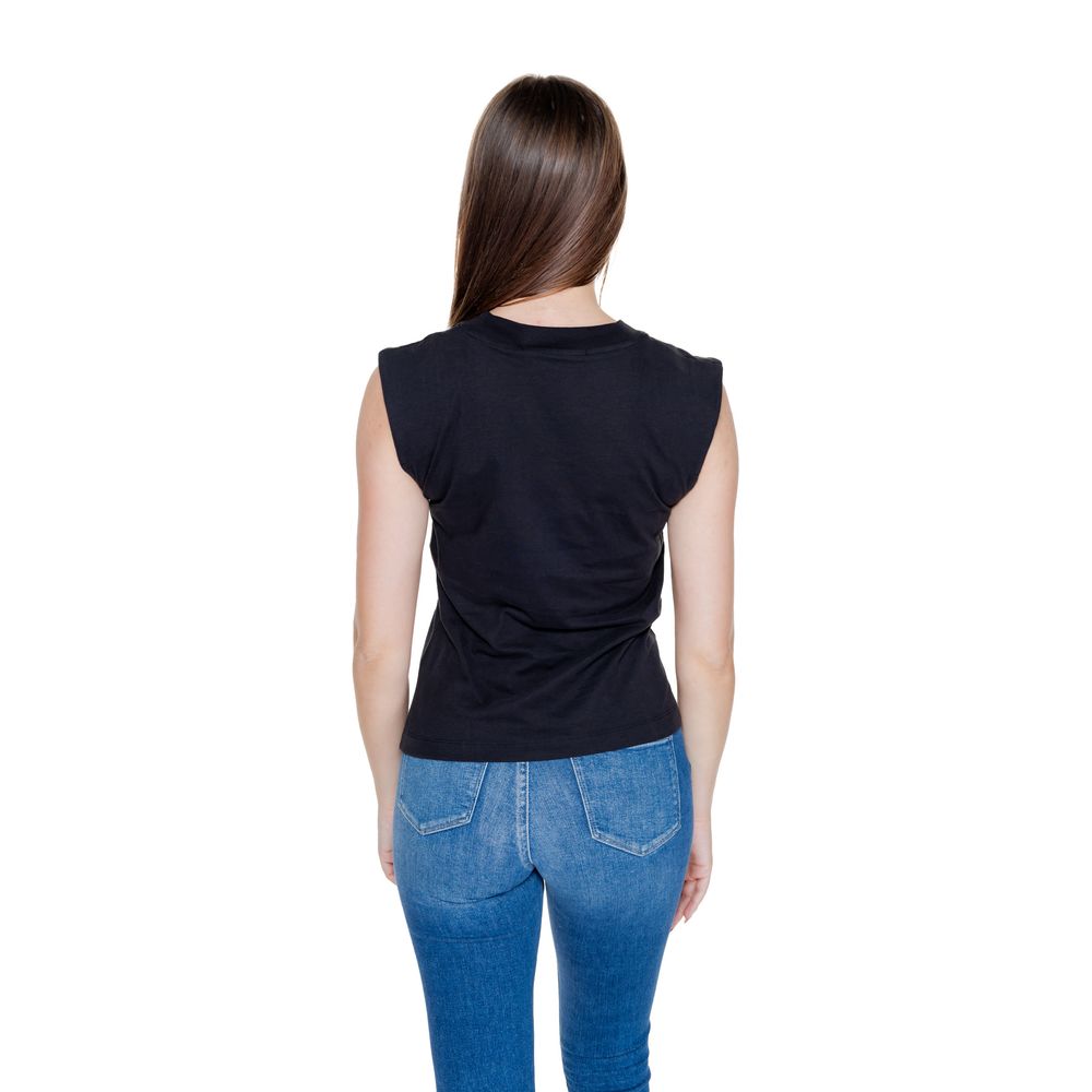 Calvin Klein Jeans Black Cotton T-Shirt Calvin Klein Jeans