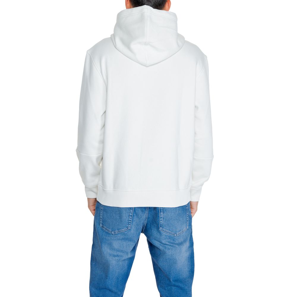 Calvin Klein Jeans Cream Cotton Hoody Calvin Klein Jeans
