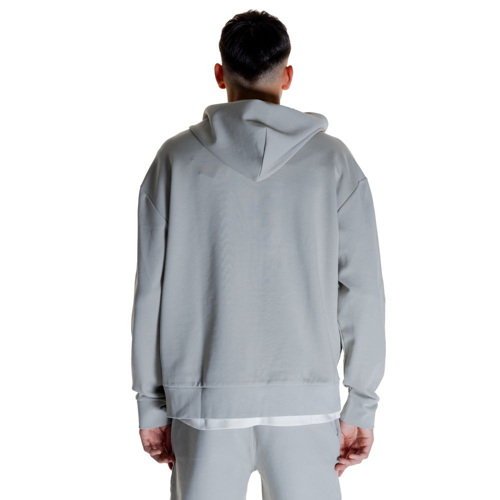 Calvin Klein Gray Cotton Hoody Calvin Klein