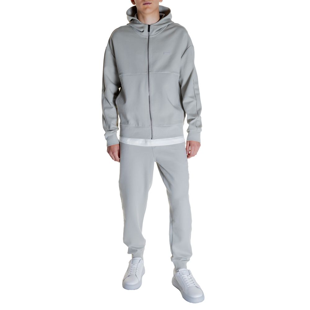 Calvin Klein Gray Cotton Hoody Calvin Klein