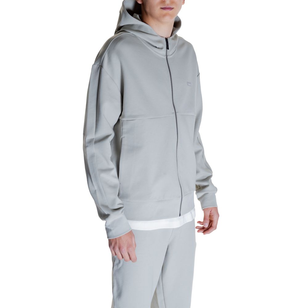 Calvin Klein Gray Cotton Hoody Calvin Klein