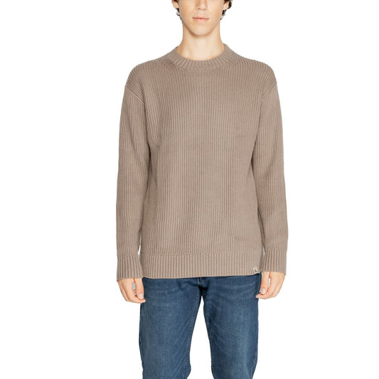 Calvin Klein Jeans Brown Organic Cotton Sweater Calvin Klein Jeans