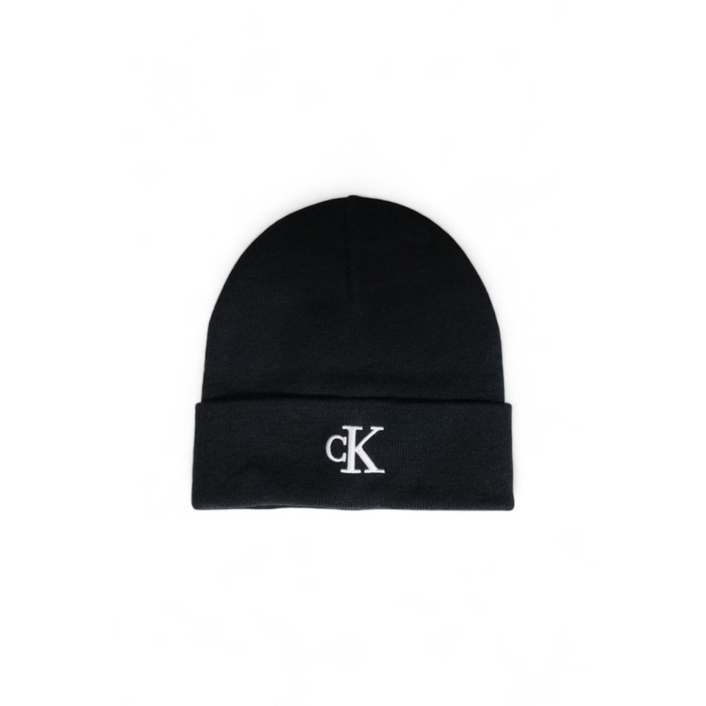 Calvin Klein Black Recycled Polyester Cap Baseball Hat