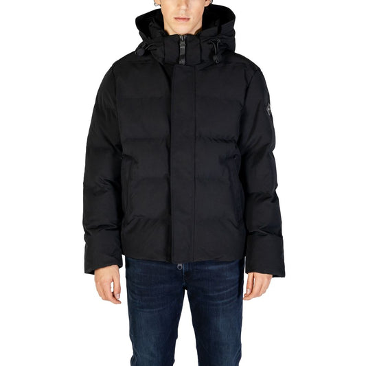 Replay Black Polyamide Jackets & Coat Replay