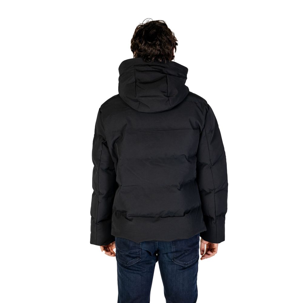 Replay Black Polyamide Jackets & Coat Replay