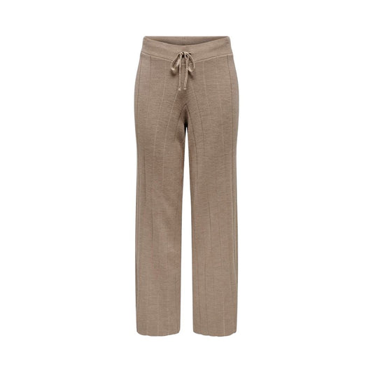 Only Beige Marabou Pant Only