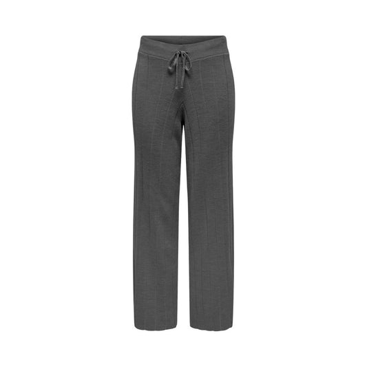 Only Gray Marabou Pant Only