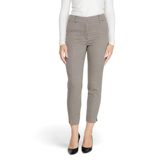 Only Beige Polyester Pant Only