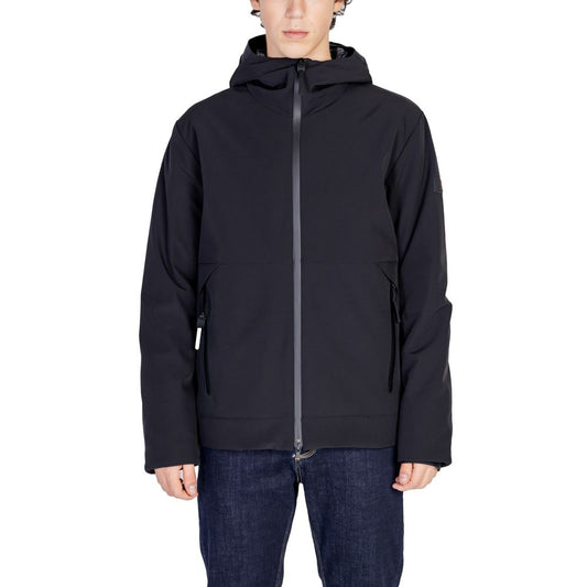 Peuterey Black Polyamide Jackets & Coat Peuterey