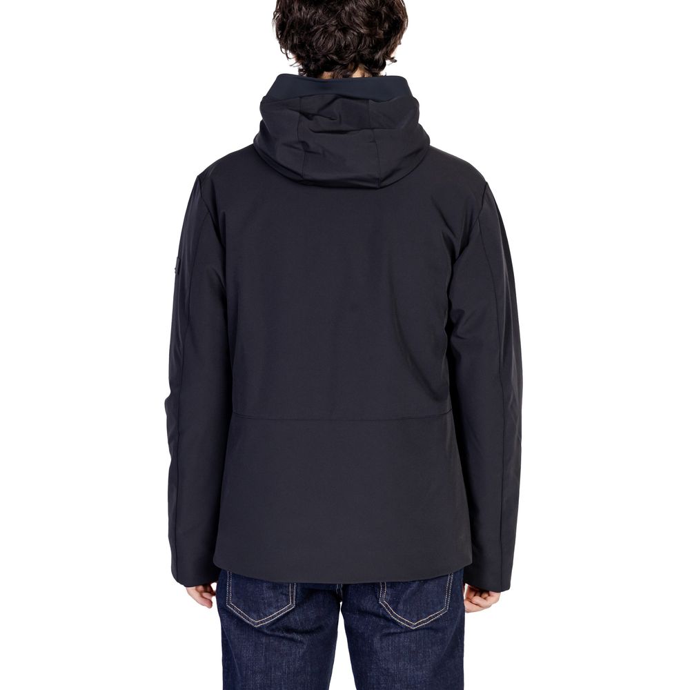 Peuterey Black Polyamide Jackets & Coat Peuterey
