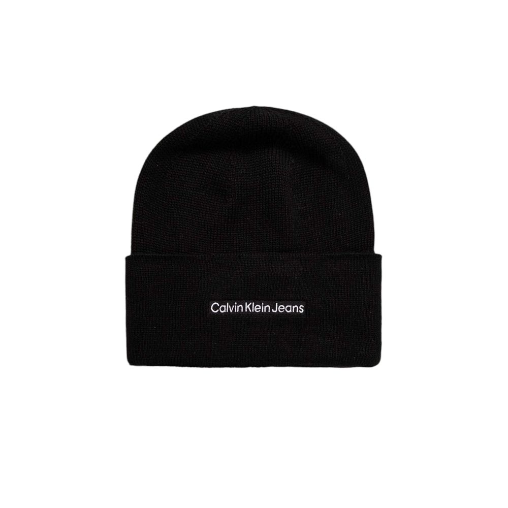 Calvin Klein Jeans Black Cotton Cap Baseball Hat