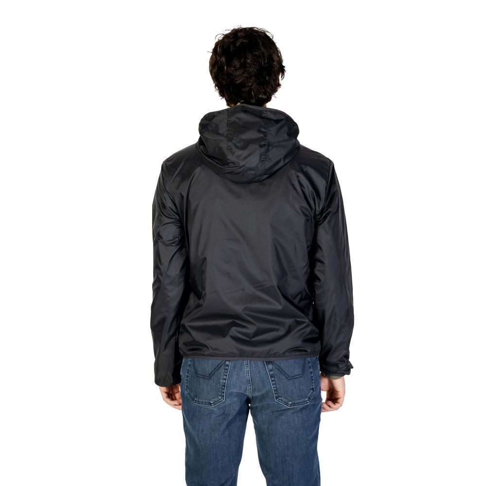 U.S. POLO ASSN. Gray Polyamide Jackets & Coat U.S. POLO ASSN.