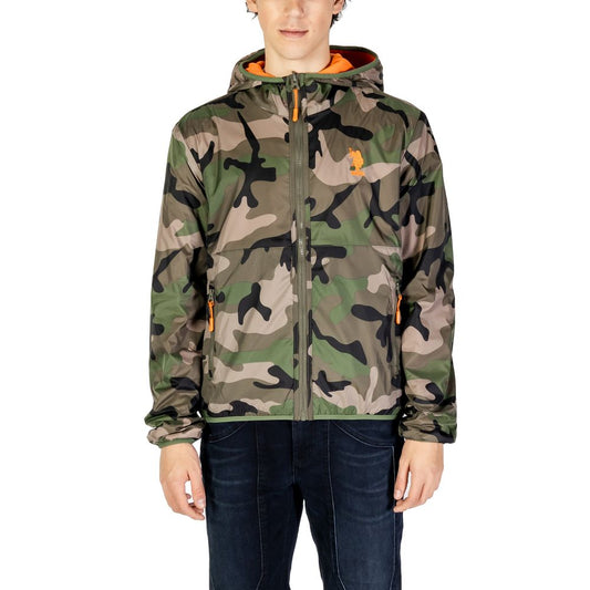 U.S. POLO ASSN. Green Polyamide Jackets & Coat U.S. POLO ASSN.