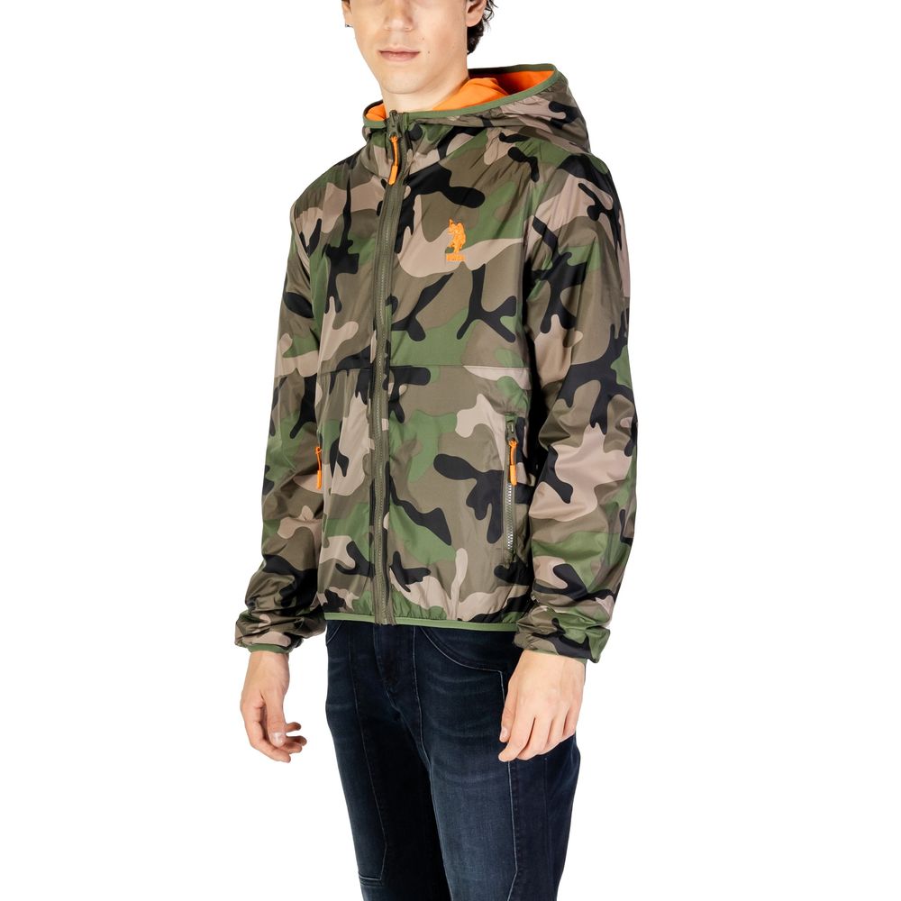 U.S. POLO ASSN. Green Polyamide Jackets & Coat U.S. POLO ASSN.