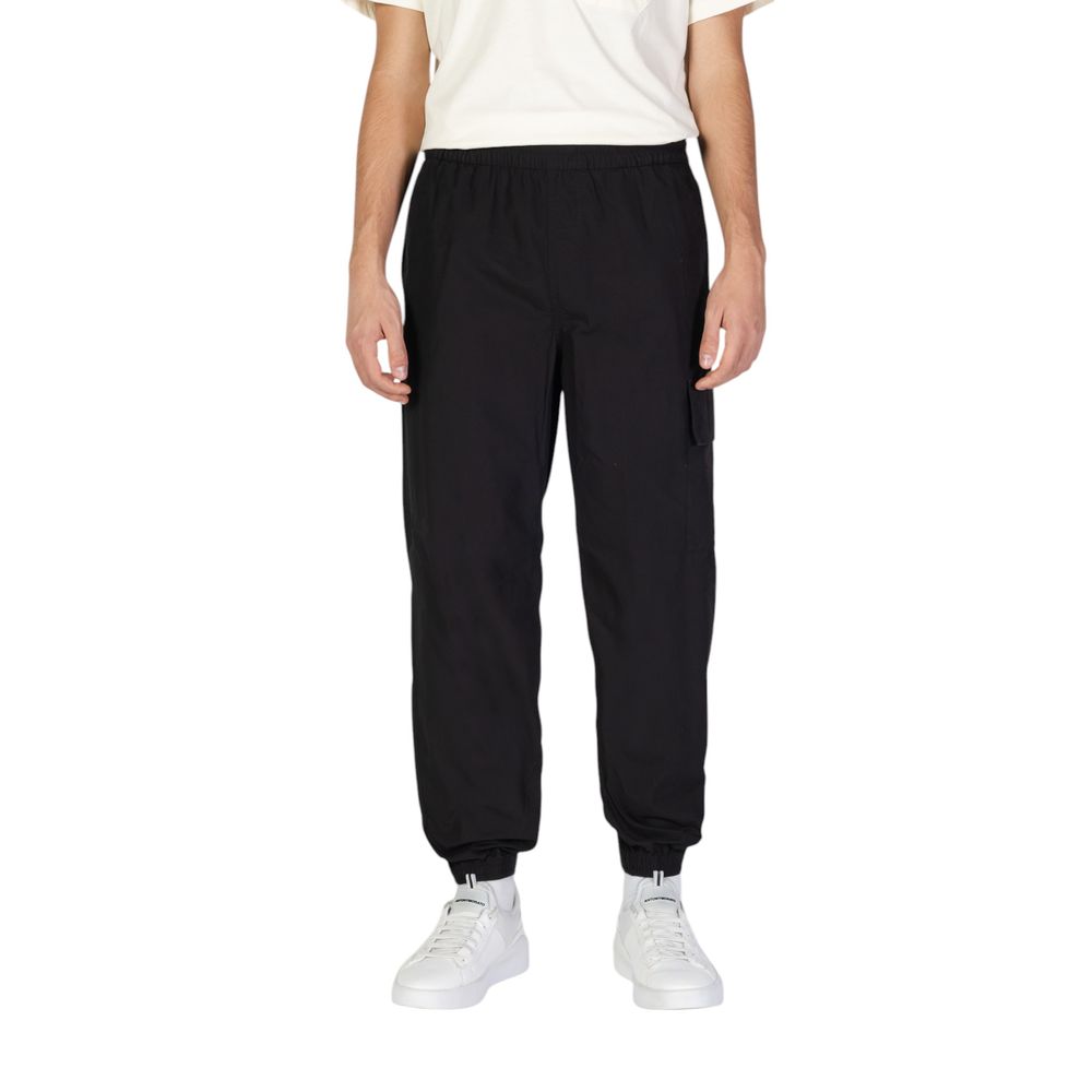 Calvin Klein Jeans Black Cotton Joggers Workout Pants