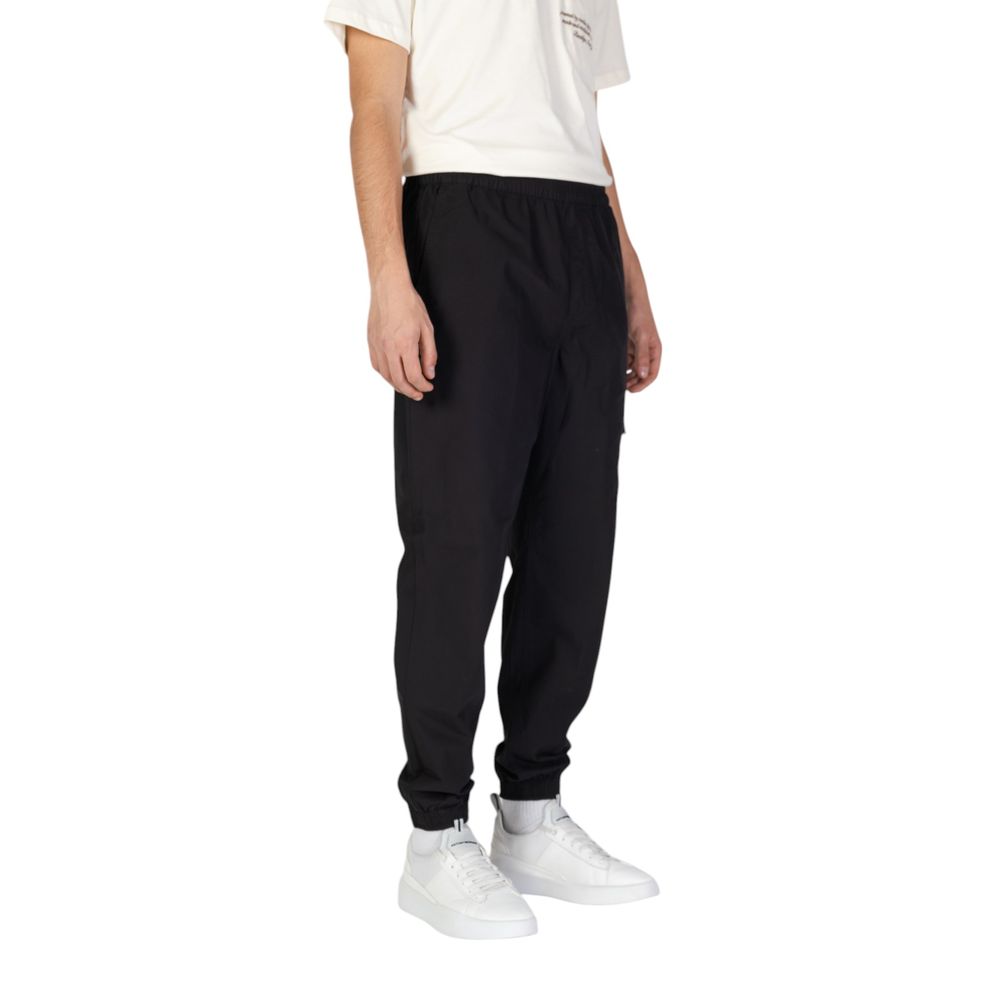Calvin Klein Jeans Black Cotton Joggers Workout Pants