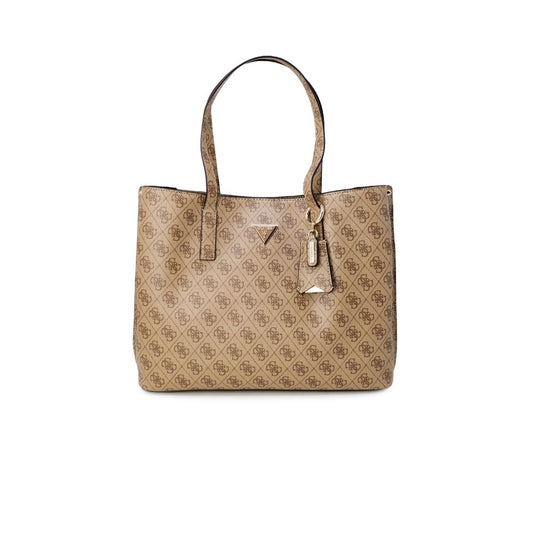Guess Beige Polyethylene Handbag Guess