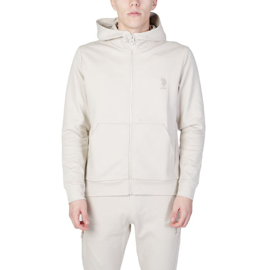 U.S. POLO ASSN. Beige Cotton Hoody U.S. POLO ASSN.