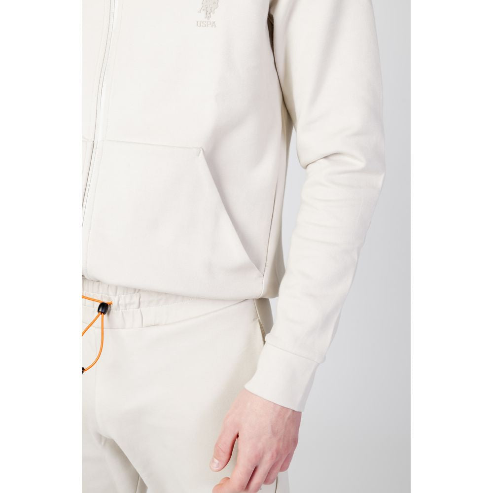 U.S. POLO ASSN. Beige Cotton Hoody U.S. POLO ASSN.