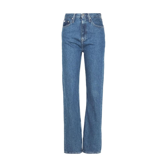Calvin Klein Jeans Light Blue Cotton Relaxed Fit Jean Calvin Klein Jeans