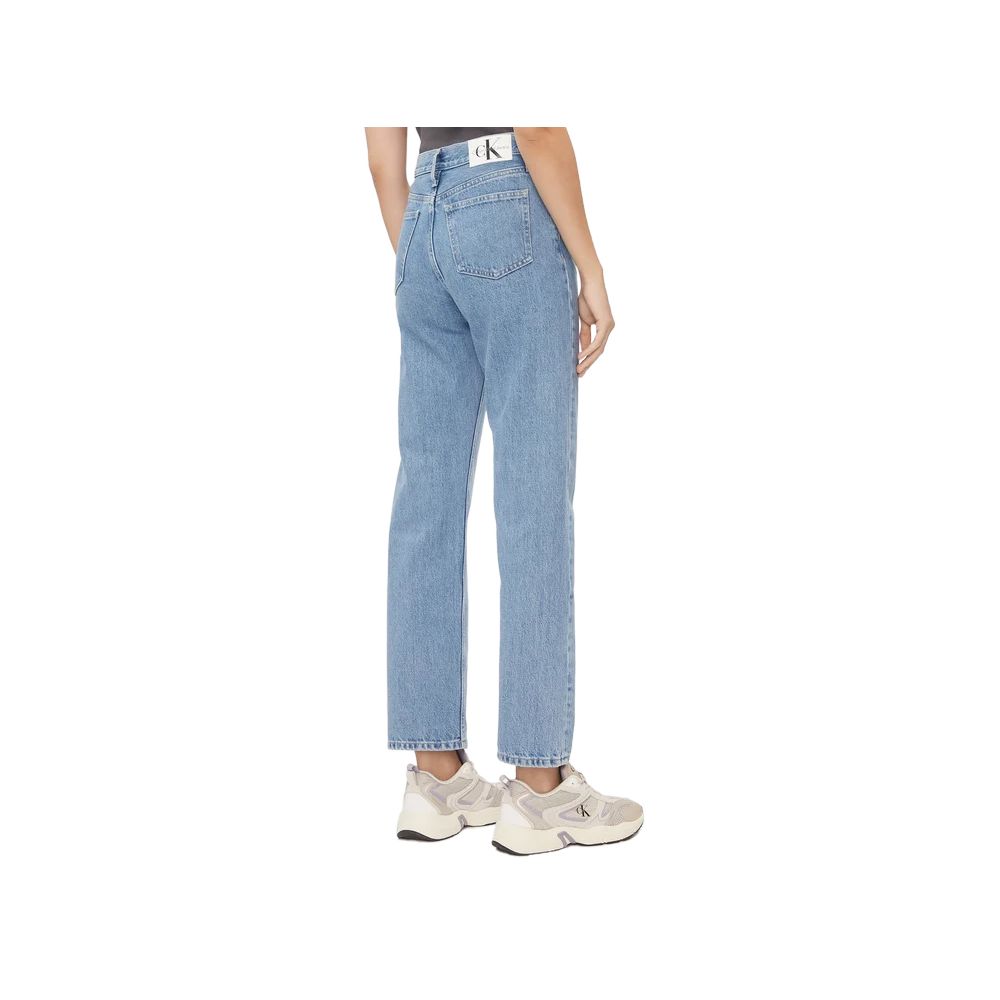 Calvin Klein Jeans Light Blue Cotton Relaxed Fit Jean Calvin Klein Jeans
