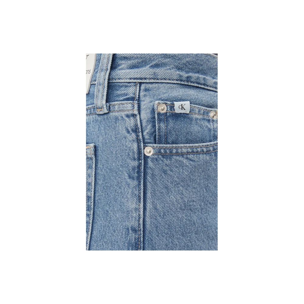 Calvin Klein Jeans Light Blue Cotton Relaxed Fit Jean Calvin Klein Jeans