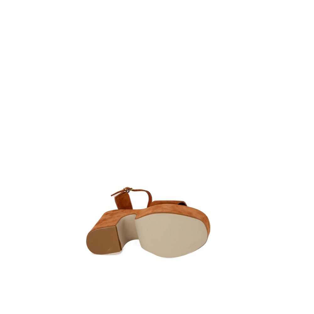Guess Brown Suede Leather High Heel Pumps - Eljoys Fashion 