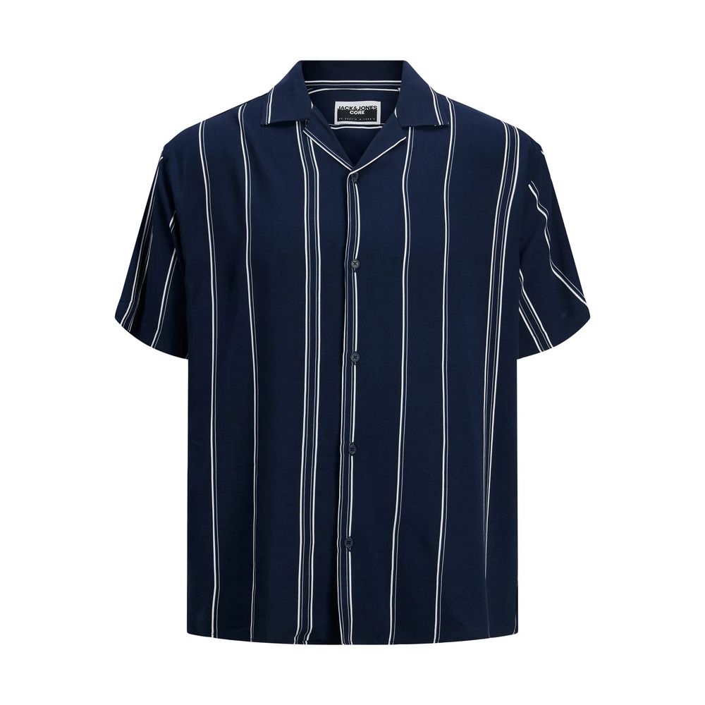 Jack Jones Blue Viscose Shortsleeve Jack Jones