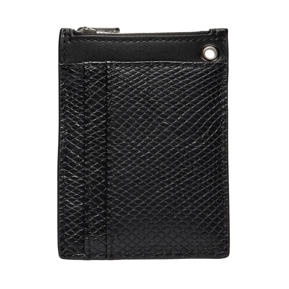 Calvin Klein Jeans Black Polyethylene Cardholder Calvin Klein Jeans