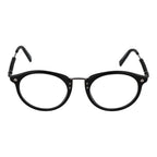 Black Tod's acetate glasses frames with sleek design and clear lenses, stylish and lightweight for everyday wear.