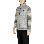 Gianni Lupo Gray Polyamide Sleveless Jacket Gianni Lupo