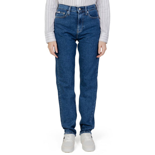 Calvin Klein Jeans Blue Cotton Slim Fit Jean Calvin Klein Jeans