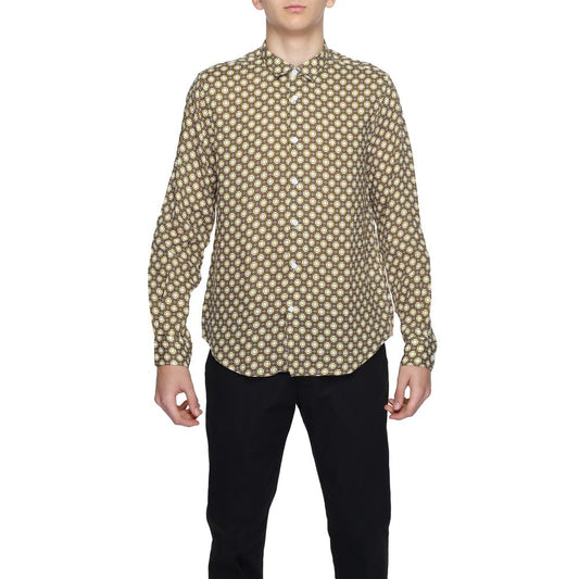 Gianni Lupo Beige Linen Shirt Gianni Lupo