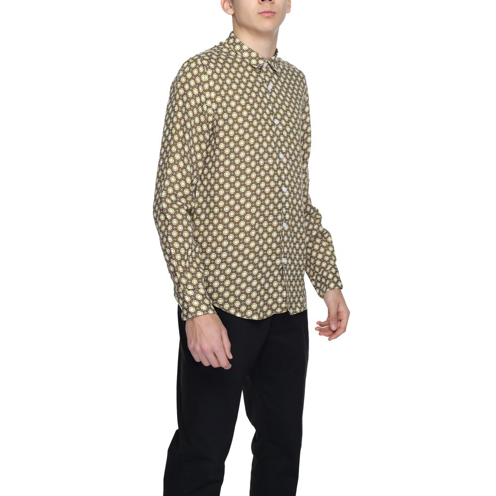 Gianni Lupo Beige Linen Shirt Gianni Lupo