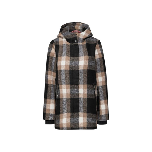 Street One Beige Polyester Jackets & Coat Street One