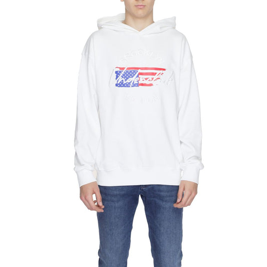 Underclub White Cotton Hoody Underclub